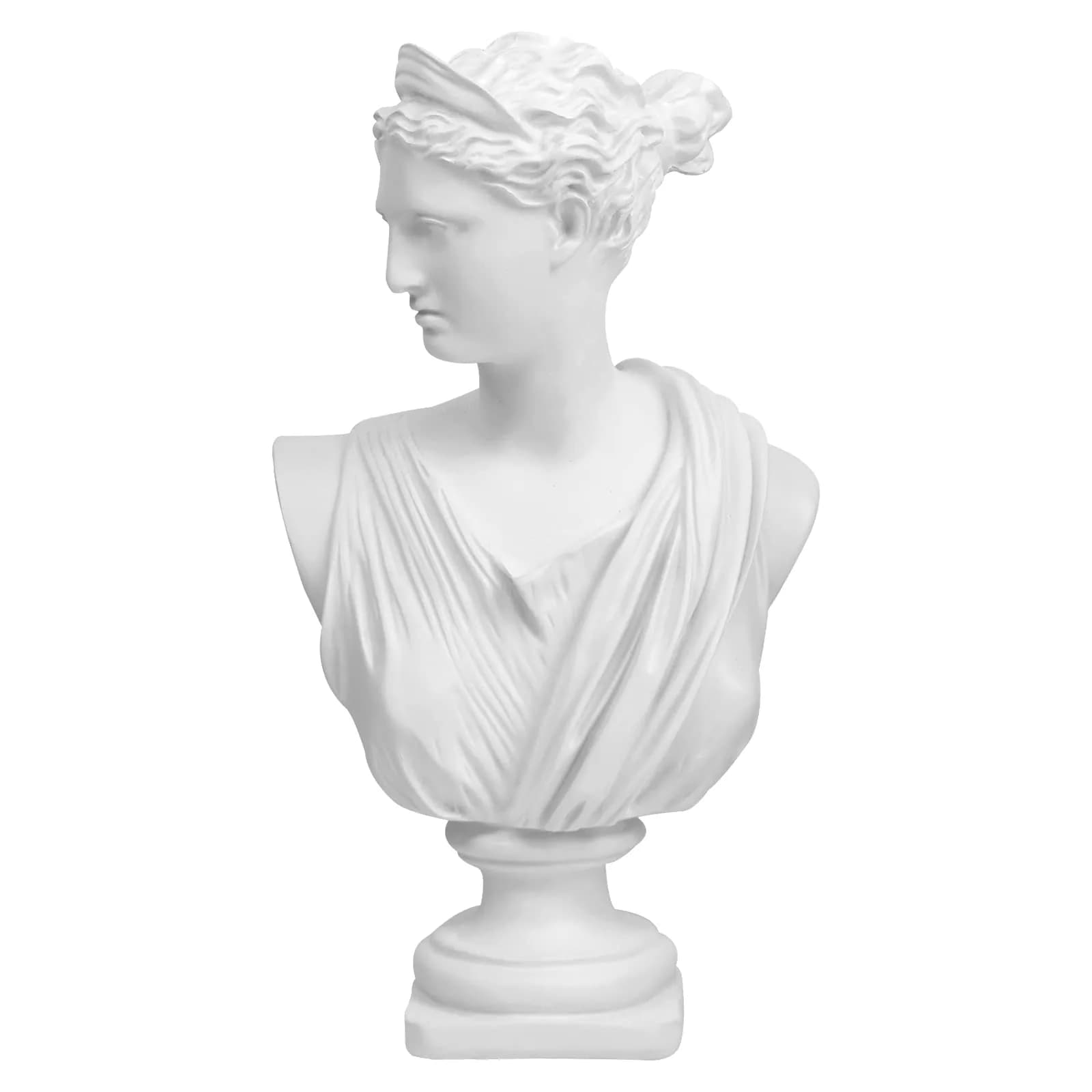 Norrclp Greek Statue of Diana Head Bust 31.75cm (12.5in) | Classic Roman Sculpture for Home Decor - main product image