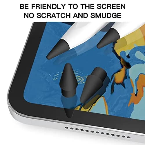 MEKO Replacement Tips for Apple Pencil 1st Gen & 2nd Gen | Durable Silicone, Sensitive Control (70-120 chars) thumbnail 7