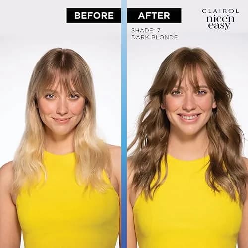 Clairol Nice'n Easy Permanent Hair Dye 7R Lightest Auburn 185ml (6.26 Fl Oz) | 100% Gray Coverage thumbnail 2
