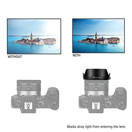 JJC Lens Hood for Canon RF 16mm F2.8 STM Lens | Reversible, Impact-Resistant, Compatible with 43mm Filters & Cap thumbnail 7