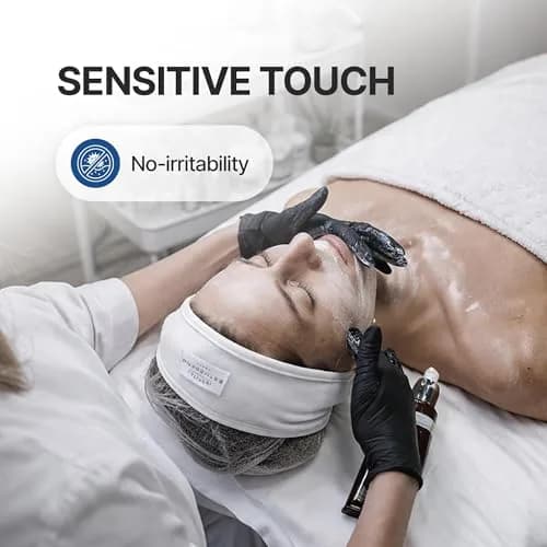 Schneider Black Vinyl Exam Gloves 1000 ct (4 mil) | Medical Grade Disposable Protection thumbnail 7