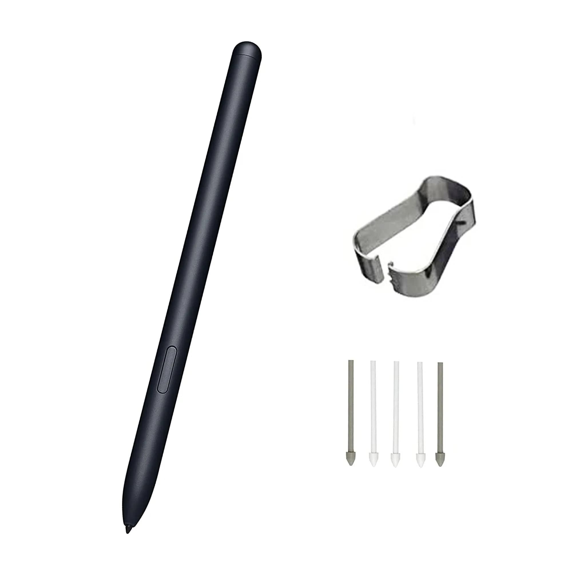 Alovexiong Replacement Stylus Pen for Samsung Galaxy Tab S7/S7+/S8/S8+/S8 Ultra (Black) | Magnetic Attachment, 5 Black Tips Included - main product image