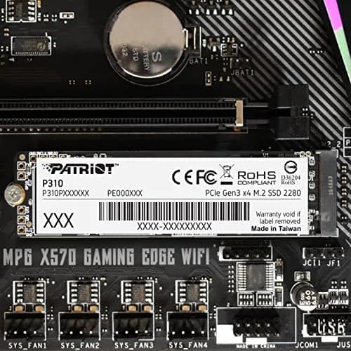 Patriot P310 1.92TB SSD | PCIe 3.0 NVMe M.2 Drive for Data Storage (70-120 chars) thumbnail 6