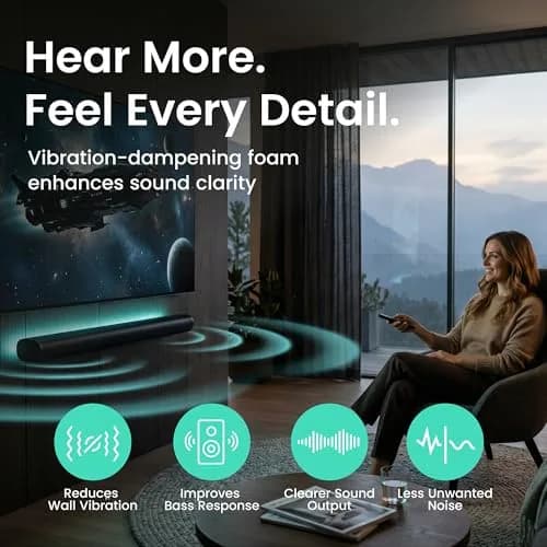 ynVISION.DESIGN Sonos Arc Ultra & Sonos Arc Wall Mount, Black | Flush Mount, 0.43" Deep, Steel Construction thumbnail 3