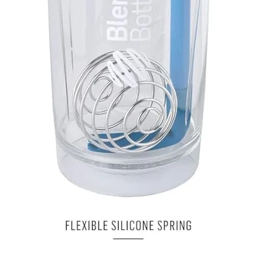 BlenderBottle Stay-In-Bottle Reusable Silicone Straws for BlenderBottle Shaker Bottles, Black and Blue (2 Pack) | Durable, Dishwasher-Safe & BPA-Free thumbnail 4