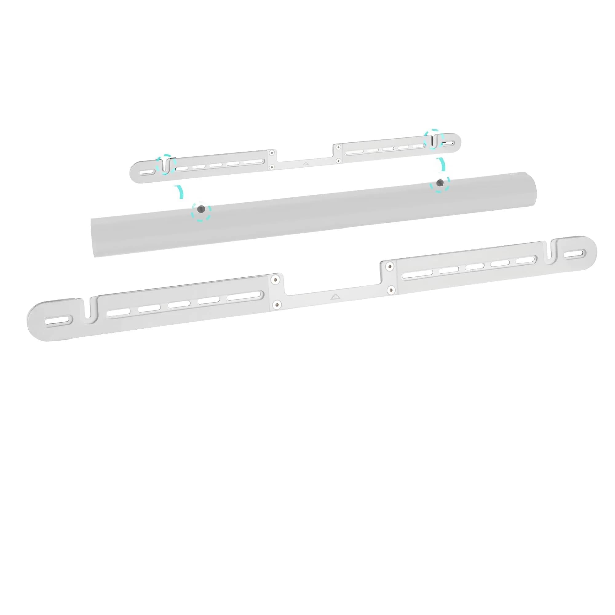 ynVISION.DESIGN Sonos Arc Ultra & Sonos Arc Wall Mount | White, 0.43" Flush Mount - main product image