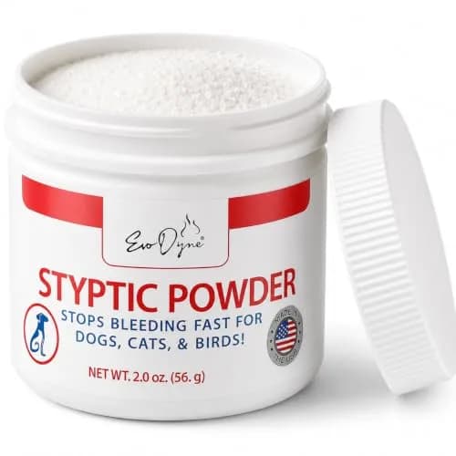 Evo Dyne Styptic Powder 56g (2 oz) | Fast-Acting Pet Nail Bleeding Control thumbnail 7