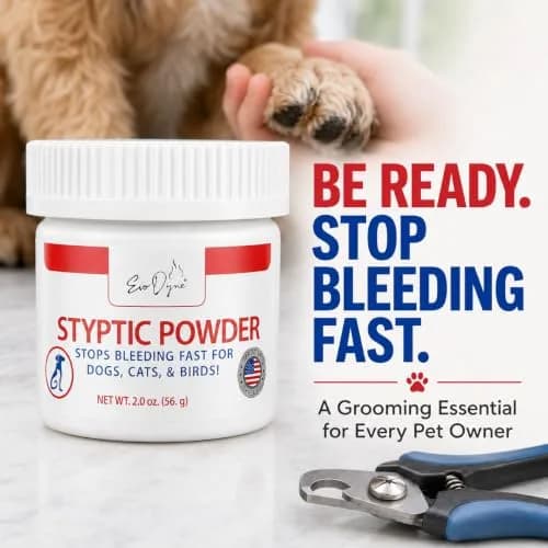 Evo Dyne Styptic Powder 56g (2 oz) | Fast-Acting Pet Nail Bleeding Control thumbnail 3