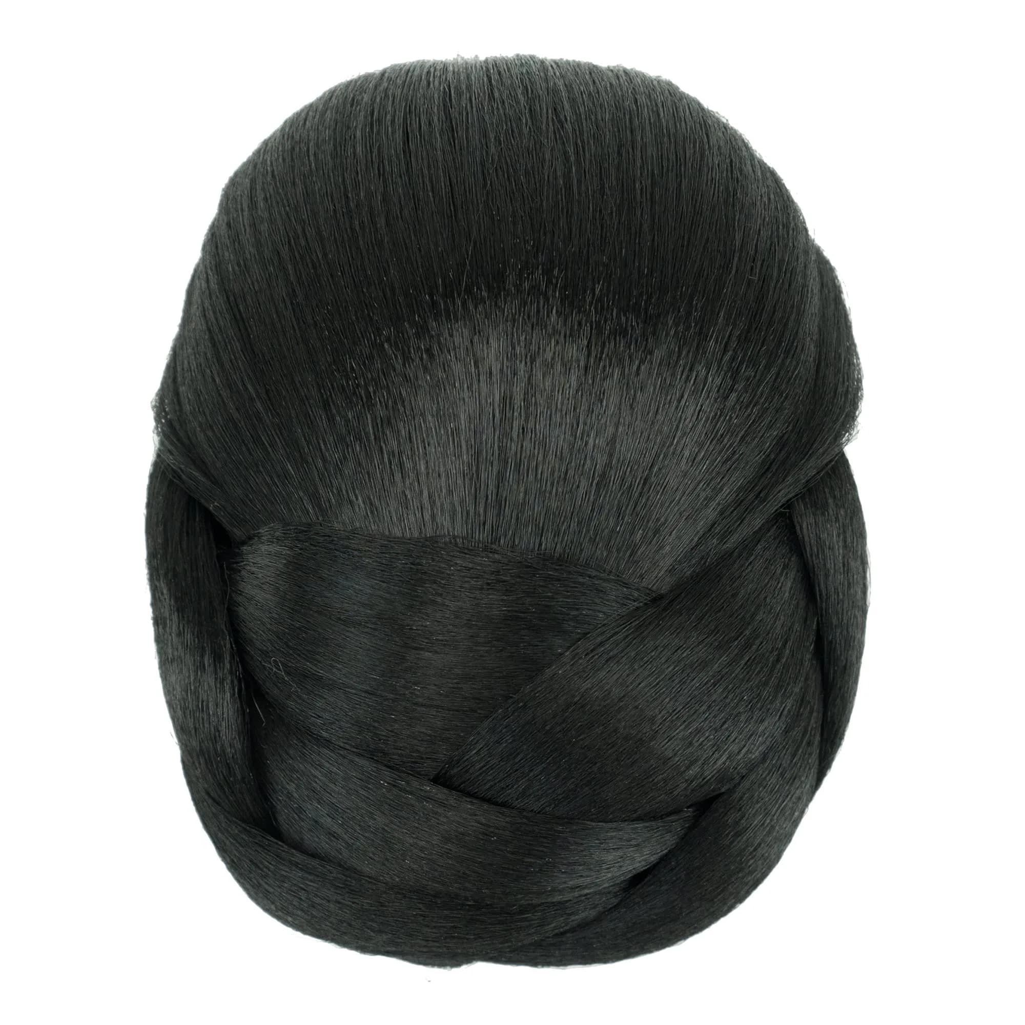 IMISSU Braided Chignon Dancer Hair Cover Donut Hair Pieces 13cm x 10cm | Heat-Resistant Synthetic Fiber
