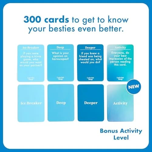 WHAT DO YOU MEME? Let's Get Deep: Friends Edition | Adult Group Card Game for Social Night (4.5 x 2.5 x 8.5 inches) thumbnail 6
