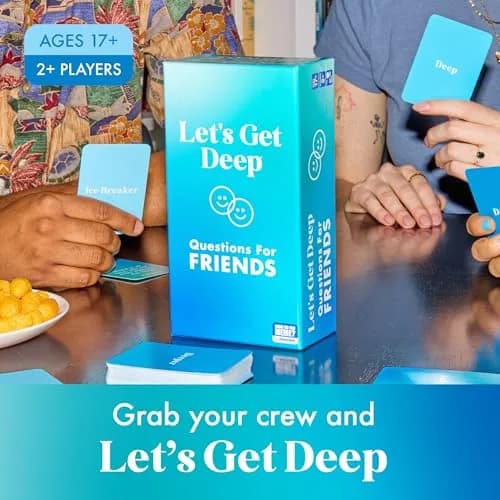 WHAT DO YOU MEME? Let's Get Deep: Friends Edition | Adult Group Card Game for Social Night (4.5 x 2.5 x 8.5 inches) thumbnail 3