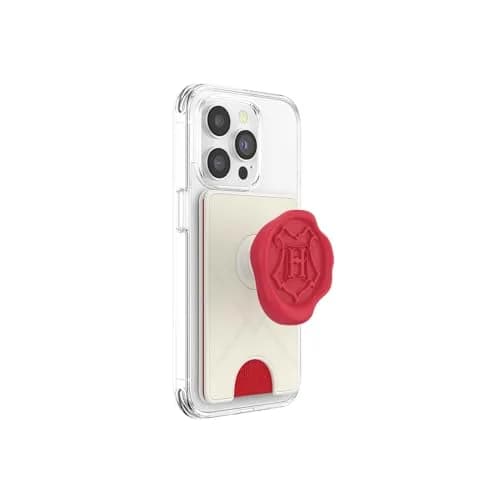 PopSockets Adhesive Phone Wallet with Grip- Hogwarts Letter | Slim, Secure, Harry Potter Design thumbnail 1
