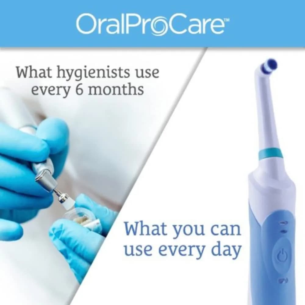 ROTADENT PROCARE Professional Rotary Electric Toothbrush with 2 Brush Heads & Dock Charger | Gentle Cleaning for Adults - view 6