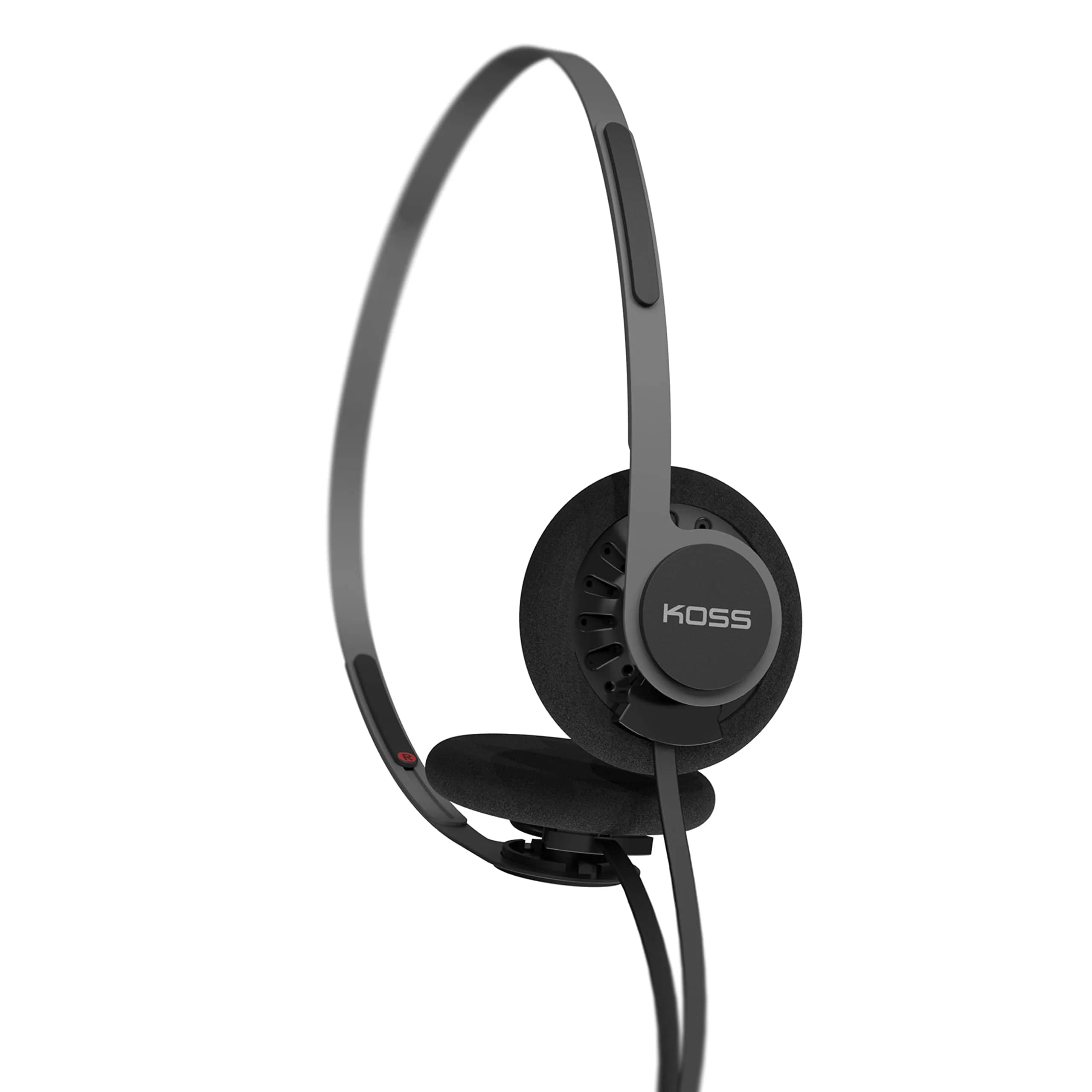 Koss KPH40 Utility On-Ear Headphones, Stealth Grey | Retro Open-Back Design, Audiophile Sound thumbnail 2
