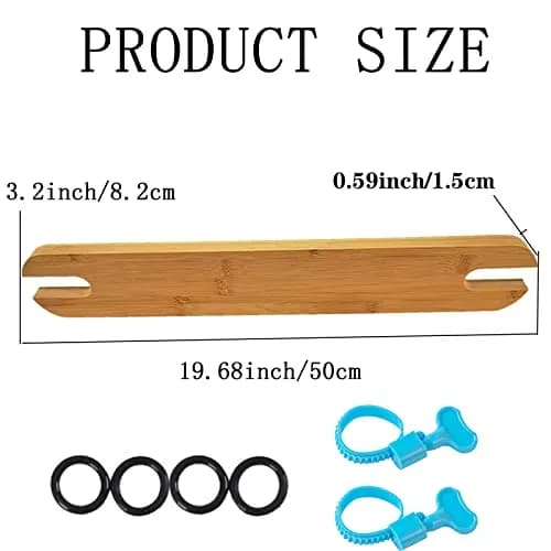 YYRZZ Natural Bamboo Wooden Footrest for IKEA Antilop High Chairs | 8.2cm (3.2in) thumbnail 5