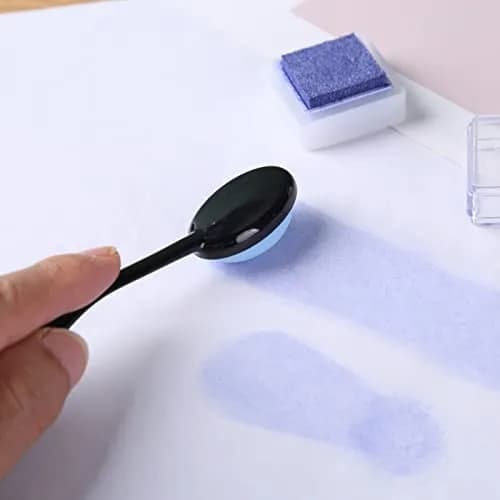 Briartw 5-Color Blending Sponge Brush Set with Brush Caps, 15cm (5.9 inch) | Ideal for Ink Blending & Art Painting thumbnail 8