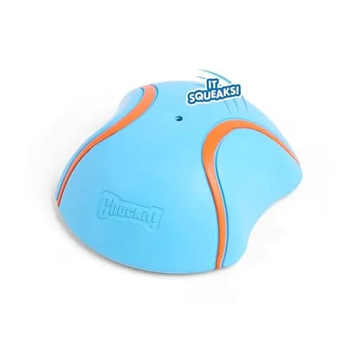 Chuckit! Indoor Super Slider Self-Fetch Squeaky Dog Toy, Durable Rubber thumbnail 4