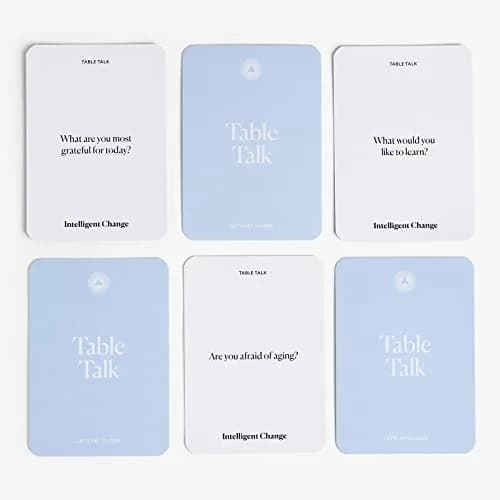 Intelligent Change Get Closer: Table Talk Conversation Cards | 52 Questions for Dinner & Family thumbnail 5