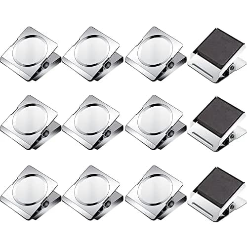 Thimmamma Magnetic Clips 1.77 inch | Heavy Duty Metal Clips for Whiteboard & Refrigerator thumbnail 1