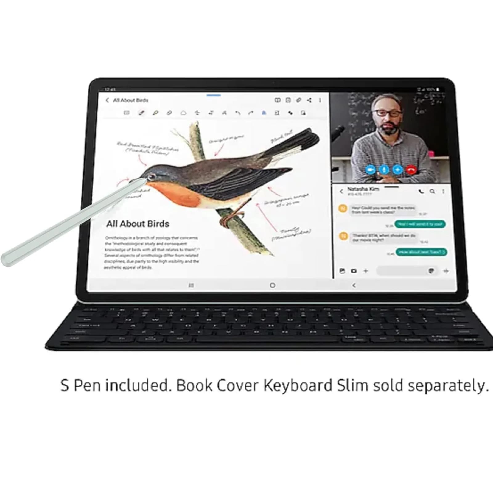 Dogxiong Green Stylus Pen for Samsung Galaxy Tab S7 FE & S7 | 4096 Pressure Sensitivity | Includes 5 Replacement Tips - view 4
