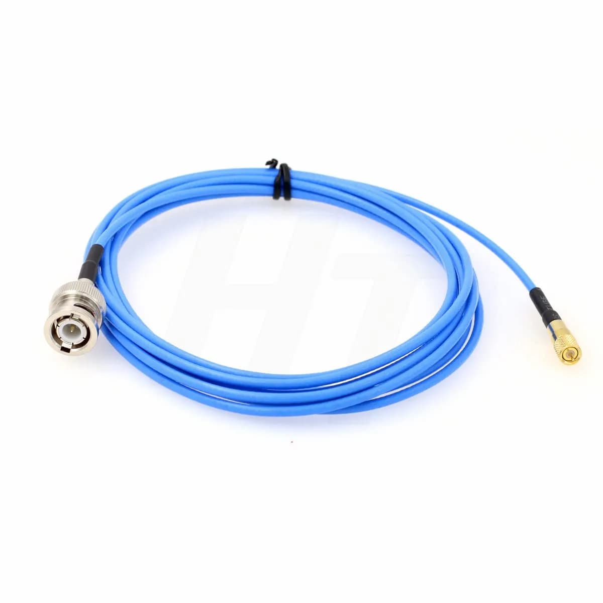 HangTon BNC Male to Microdot 10-32 UNF M5 Male Coaxial Cable 3m (9.8ft) | Vibration Sensor Test Cable — straight / 2m