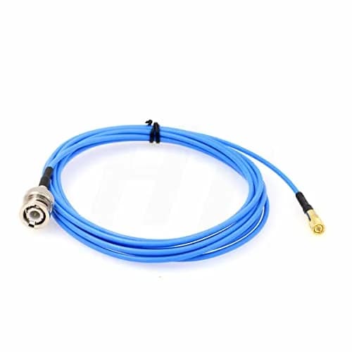 HangTon BNC to Microdot 10-32 UNF M5 RF Cable 2m (6.56 ft) | 50 Ohm Coaxial for Accelerometer Vibration Test thumbnail 4