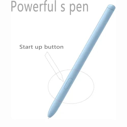 CaoXiong Replacement Stylus Pen for Samsung Galaxy Tab S6 Lite (Light Blue) | Precise Touch & Control thumbnail 2