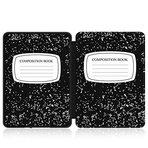 TNP Kindle Paperwhite 11th Gen Case 6.8-Inch PU Leather Composition Book | Auto Sleep Wake Folio thumbnail 7