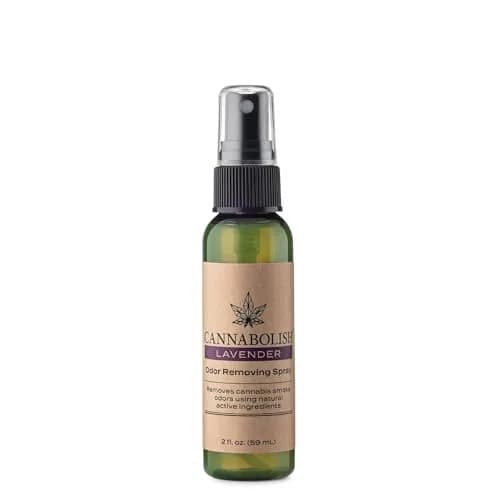 Cannabolish Lavender Odor Removing Spray and Air Freshener Travel Size 59ml (2 fl. oz.) | Plant-Based Smoke Odor Eliminator thumbnail 1
