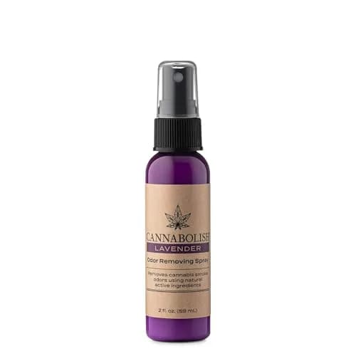 Cannabolish Lavender Odor Removing Spray and Air Freshener Travel Size 59ml (2 fl. oz.) | Plant-Based Smoke Odor Eliminator thumbnail 2