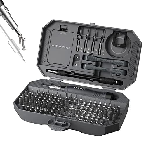 JAKEMY 164-in-1 Precision Screwdriver Set | Professional Electronics Repair Tool Kit with Magnetic Bits thumbnail 1