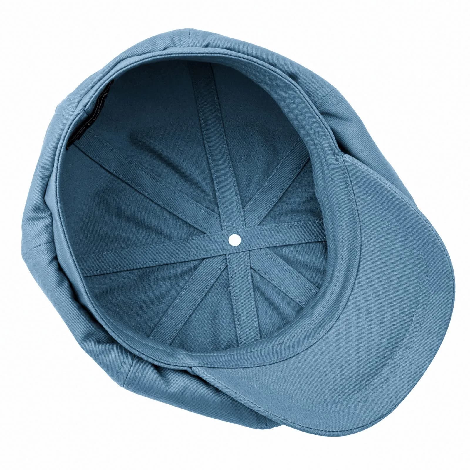 BOTVELA Men's 100% Cotton Gatsby Ivy Golf Cabbie Hat | Light Blue, 7 1/8 (57cm) - view 6