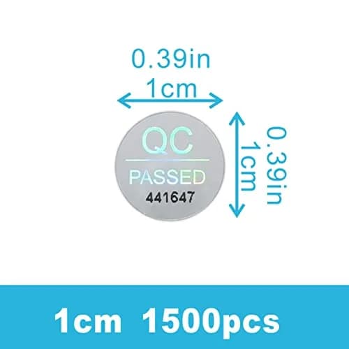 TLK&FBB Tamper Proof Labels 1700pcs | Waterproof High Security Stickers with Sequential Serial Numbers thumbnail 2