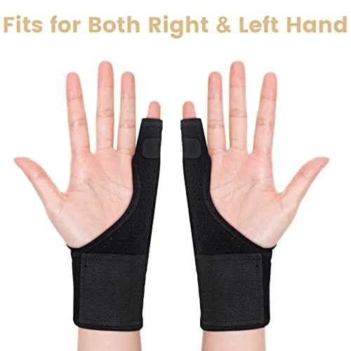 EDNYZAKRN Pinky Finger Splints for Trigger Finger | Adjustable, Breathable, Fits Hands Under 7.5 Inches thumbnail 5