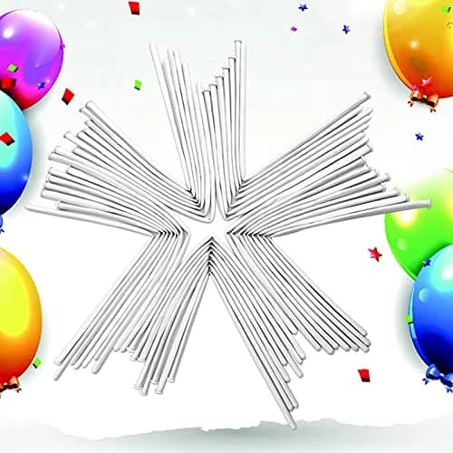 KUULBELA Clear 260 Long Latex Balloons | 100 Count, Assorted Colors thumbnail 9