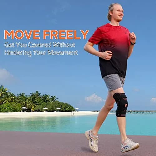 Omples Hinged Knee Brace Small Black | FDA Approved Orthopedic Brace for Pain Relief & Stability thumbnail 6