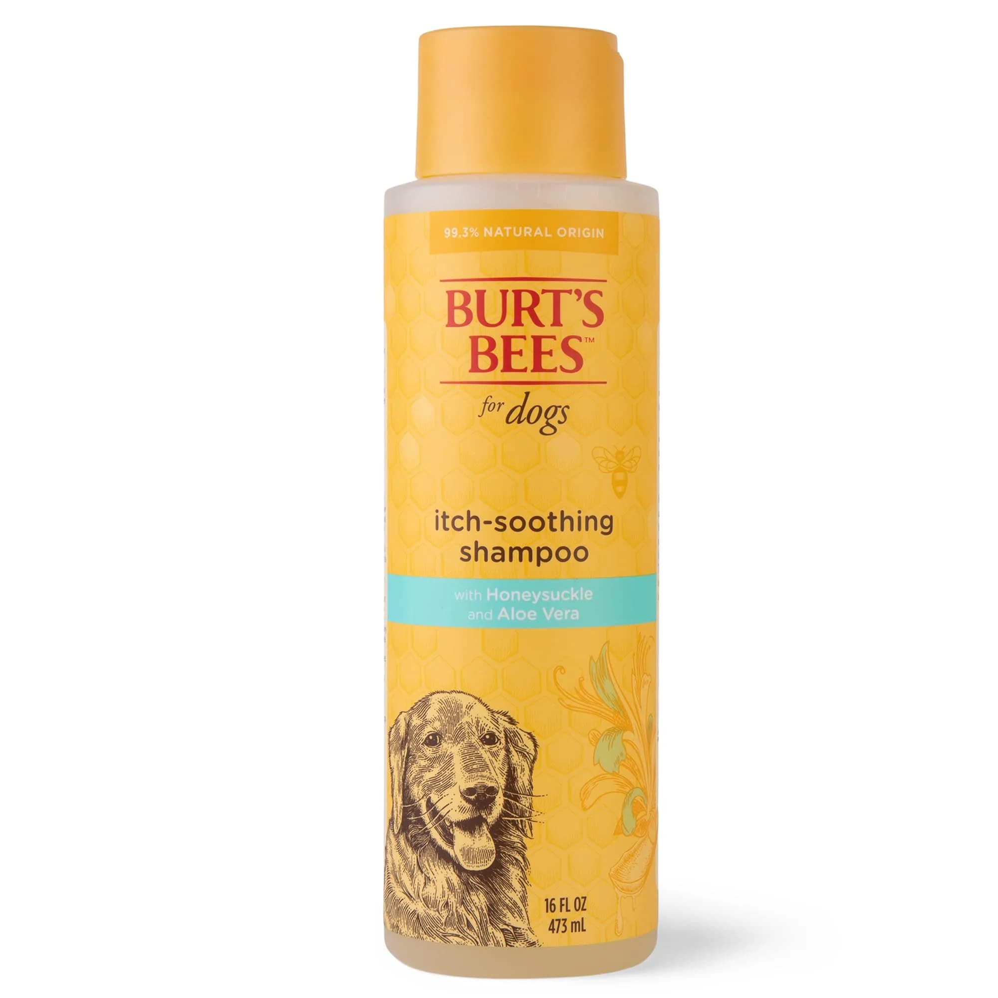 Burt's Bees for Pets Itch Soothing Dog Shampoo, Honeysuckle & Honey, 96 Fl Oz (2.84 L) | pH-Balanced for Dogs - view 9