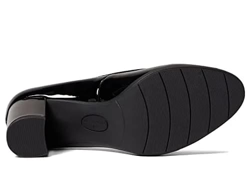 Anne Klein Castana Black Pump Shoes 6.5 US | Elegant Block Heel for Women thumbnail 3