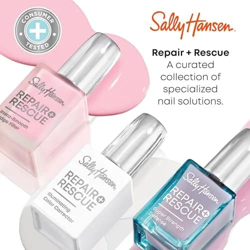 Sally Hansen Repair + Rescue Insta-Smooth Ridge Filler 12ml (0.44 Fl Oz) | Smooths Ridges with Hyaluronic Acid thumbnail 5