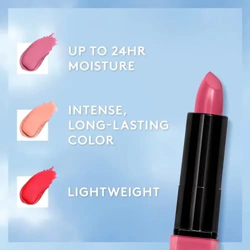 COVERGIRL Exhibitionist Cream Lipstick Rose Paradise | Long-Lasting Color for Hydrated Lips thumbnail 5