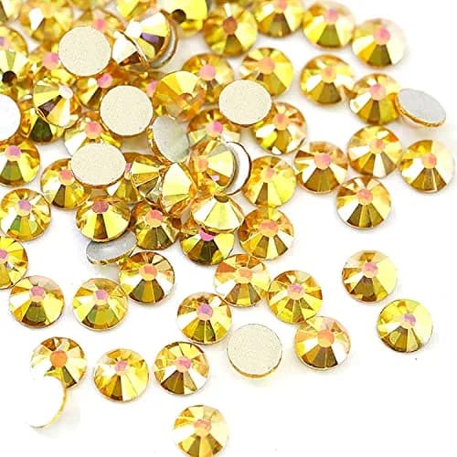 Dowarm 720 Pieces SS20 Flatback Crystals 4.8MM | Sparkling Rhinestones for Nails & Crafts thumbnail 1