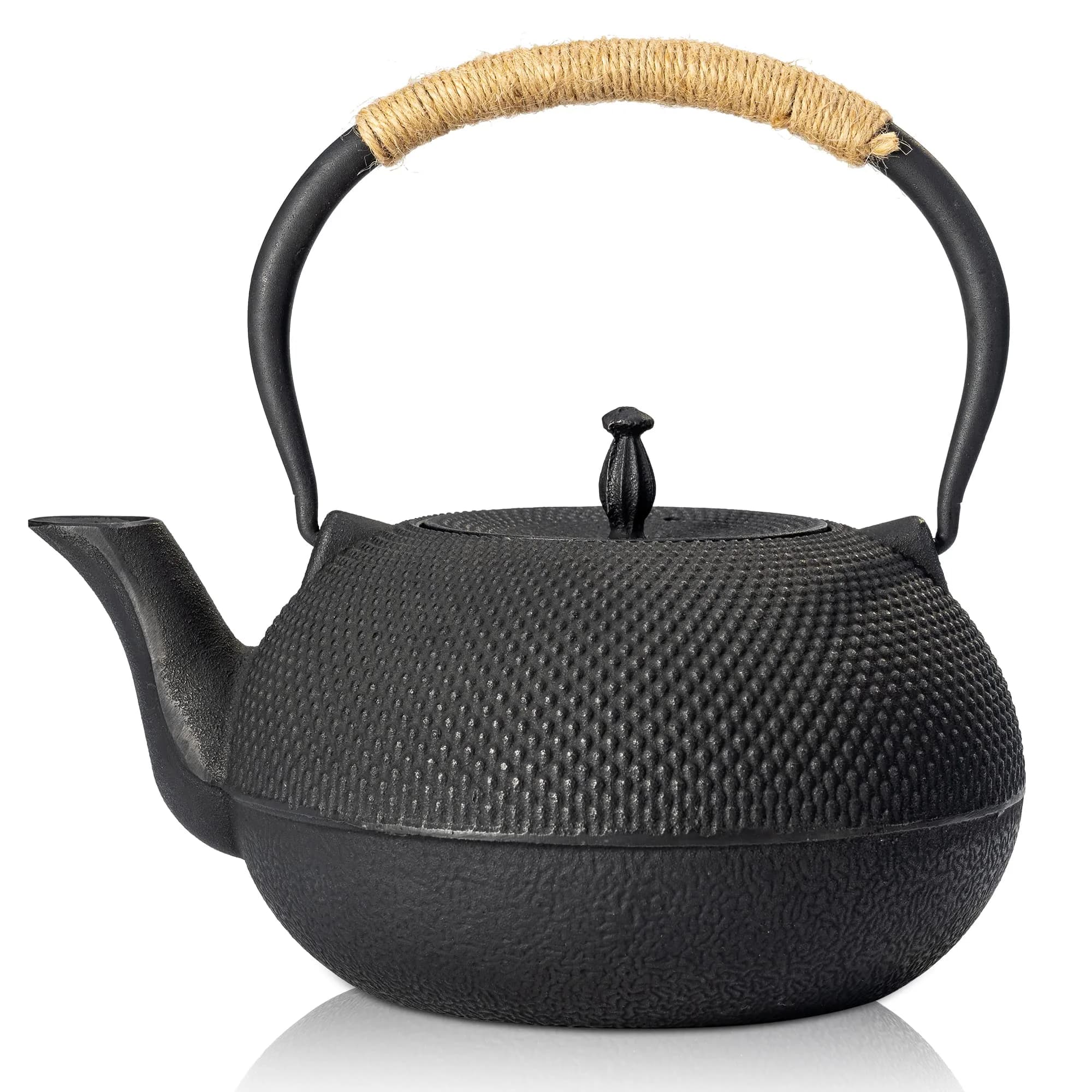 suyika Japanese Cast Iron Tetsubin Tea Kettle 1800 ml | Traditional Design & Even Heat Distribution - main product image
