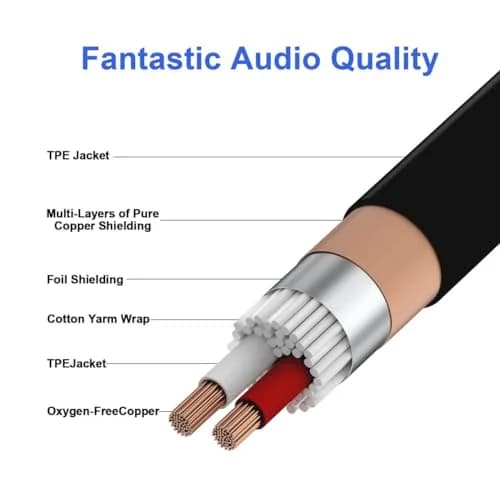 Seefeful XLR Splitter Cable 11.8 inches | Balanced 3-pin Male to 2 Female for Studio & Stage thumbnail 7