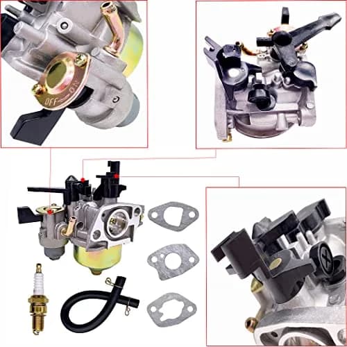 Oriental Power Carburetor for Coleman CT200U CT200U-EX CT200-AC BT200x CT-200EX CT200U-EXR Mini Bikes & Baja MB165 MB200 HT65 WT65 Pit Bikes (196cc/6.5HP) | Includes Gaskets, Fuel Line, Filter thumbnail 6