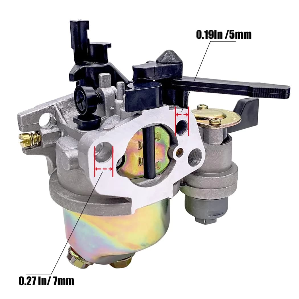 Oriental Power Carburetor for Coleman CT200U CT200U-EX CT200-AC BT200x CT-200EX CT200U-EXR Mini Bikes & Baja MB165 MB200 HT65 WT65 Pit Bikes (196cc/6.5HP) | Includes Gaskets, Fuel Line, Filter - view 4
