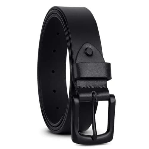 HAMMONDS FLYCATCHER Genuine Leather Belt for Men | Adjustable Waistband up to 46 Inches | Ratchet Belt for Men | 1.5" (3.81 cm) Width thumbnail 1