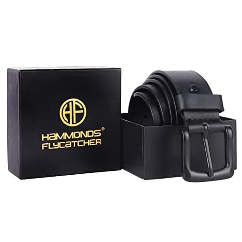 HAMMONDS FLYCATCHER Genuine Leather Belt for Men | Adjustable Waistband up to 46 Inches | Ratchet Belt for Men | 1.5" (3.81 cm) Width thumbnail 8