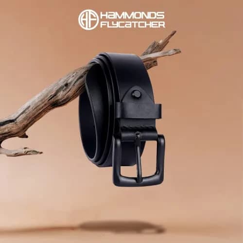 HAMMONDS FLYCATCHER Genuine Leather Belt for Men | Adjustable Waistband up to 46 Inches | Ratchet Belt for Men | 1.5" (3.81 cm) Width thumbnail 2