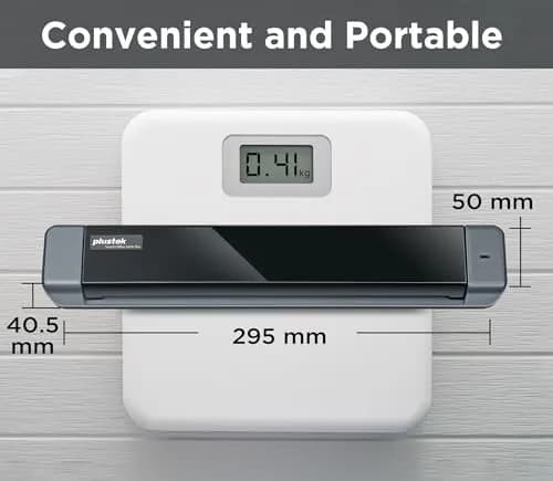 Plustek S410 Plus Portable Sheet-Fed Document Scanner | Button-Free OCR for Windows thumbnail 6