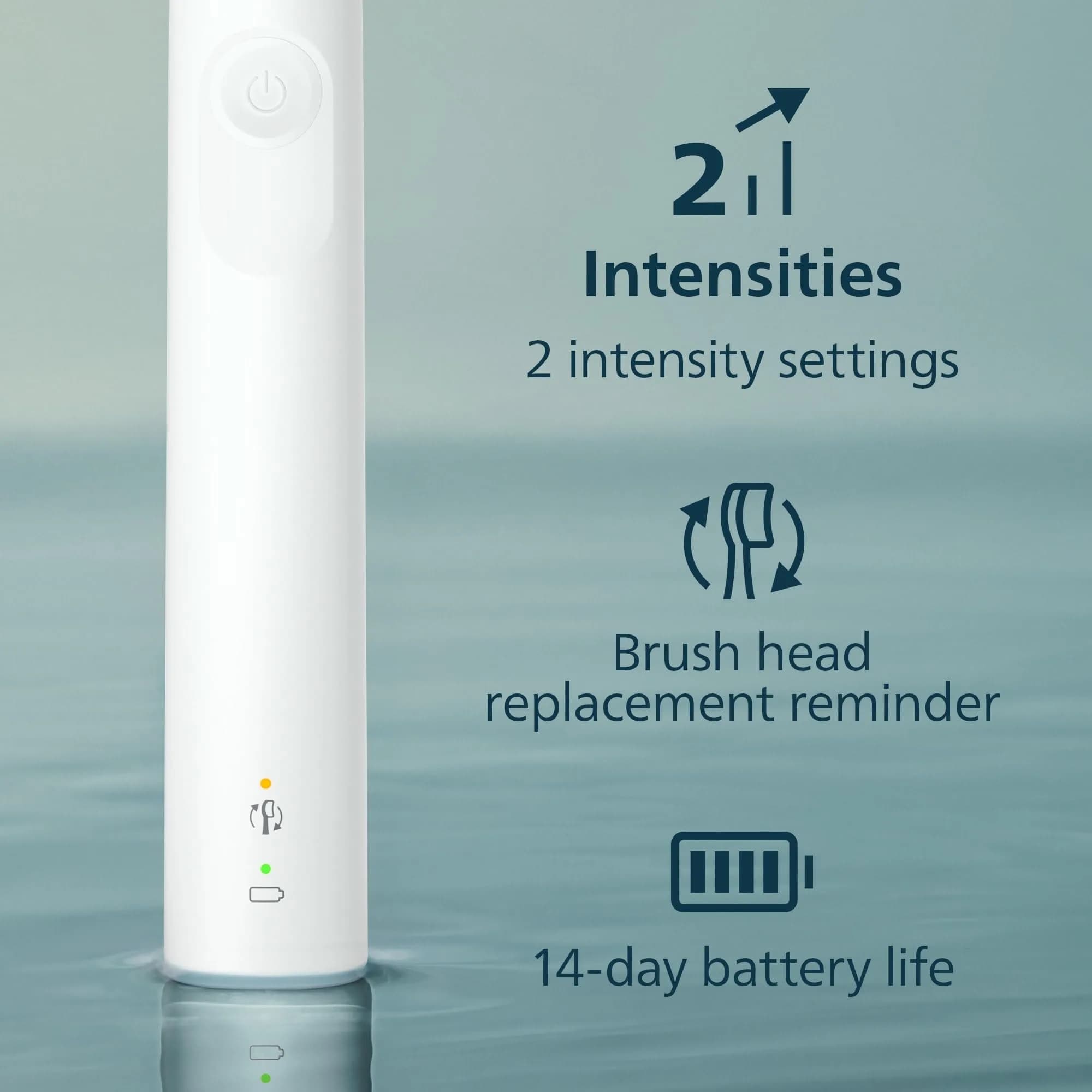Philips Sonicare 4100 Rechargeable Electric Toothbrush - White | Advanced Plaque Removal with Pressure Sensor - view 6